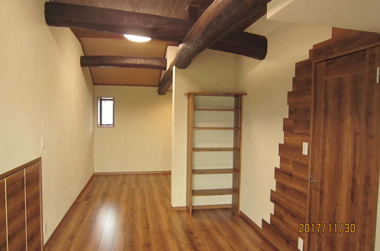 屋根裏のリフォーム：施工後