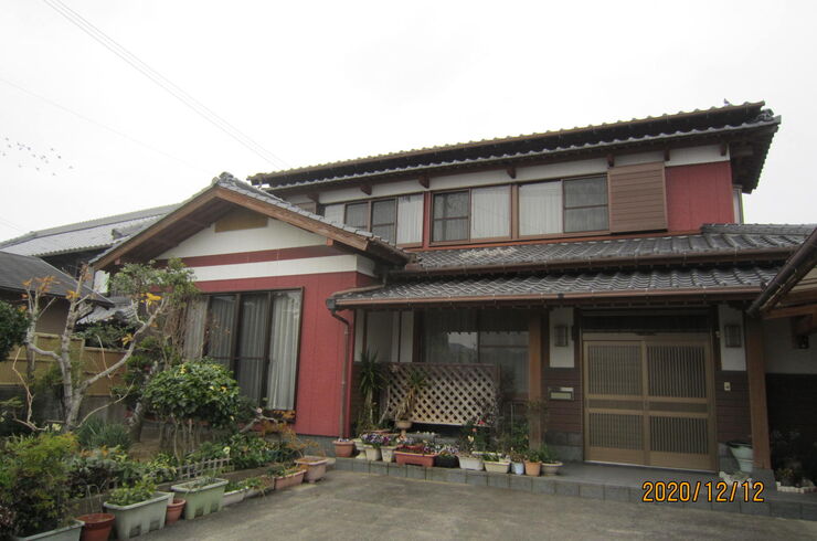 自宅塗装工事前